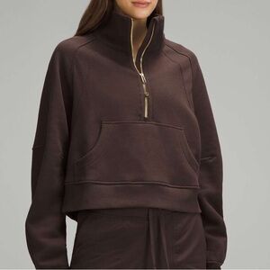 Lululemon Scuba Oversized Funnel-neck Half-zip